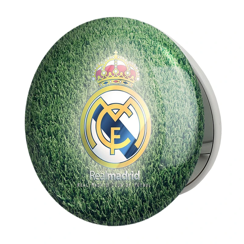 آینه جیبی خندالو طرح باشگاه رئال مادرید مدل تاشو کد 26372 