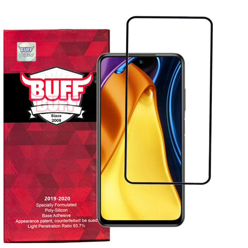 محافظ صفحه نمایش 5D بوف مدل F33 مناسب برای گوشی موبایل شیائومی Poco M3 Pro 4G / Poco M3 Pro 5G / Redmi Note 10 5G/ Redmi Note 10T 4G / Redmi Note 10T 5G 