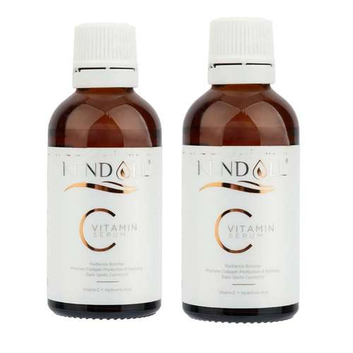 سرم پوست کندال مدل ویتامین سی حجم 50 میلی لیتر بسته دو عددی