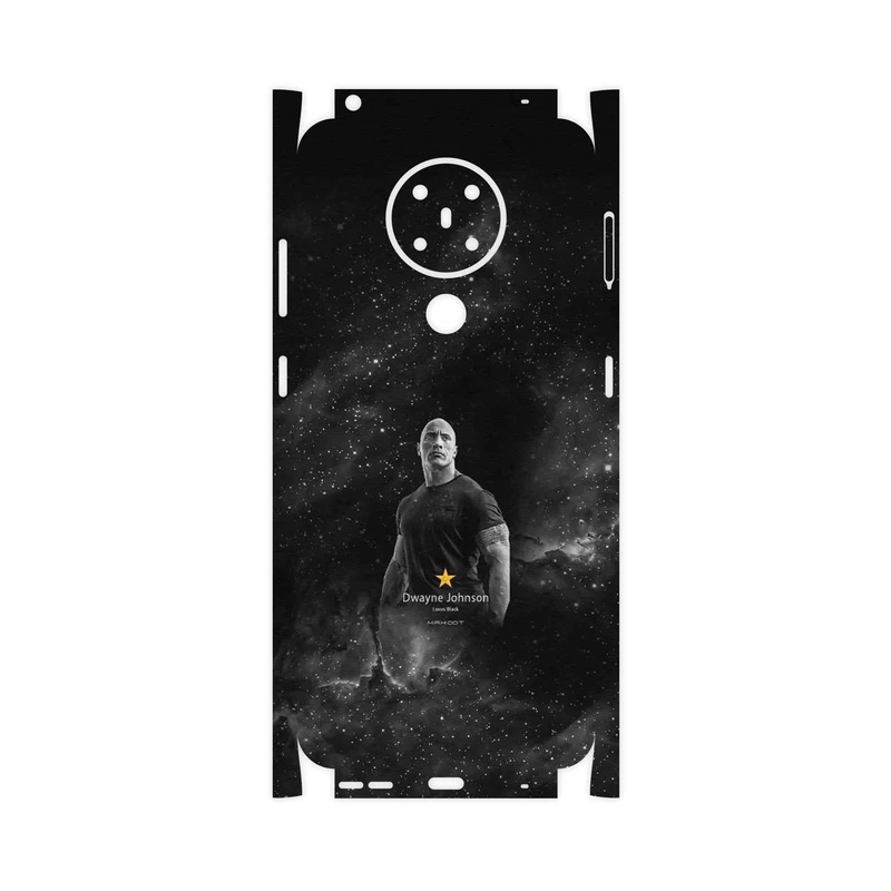 برچسب پوششی ماهوت مدل Dwayne Johnson-FullSkin مناسب برای گوشی موبایل نوکیا 5.3