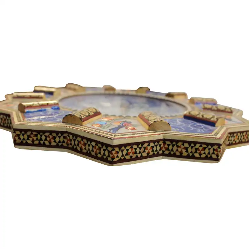 ساعت دیواری خاتم کاری مدل وانیا