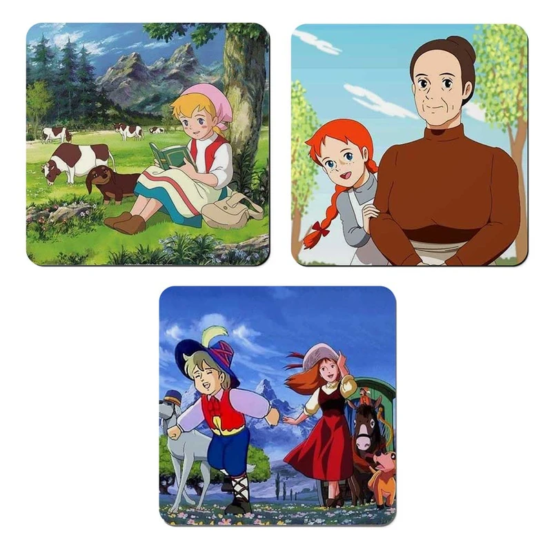 مگنت صباطرح مدل کارتونهای نوستالوژی کد M1310 مجموعه 3 عددی