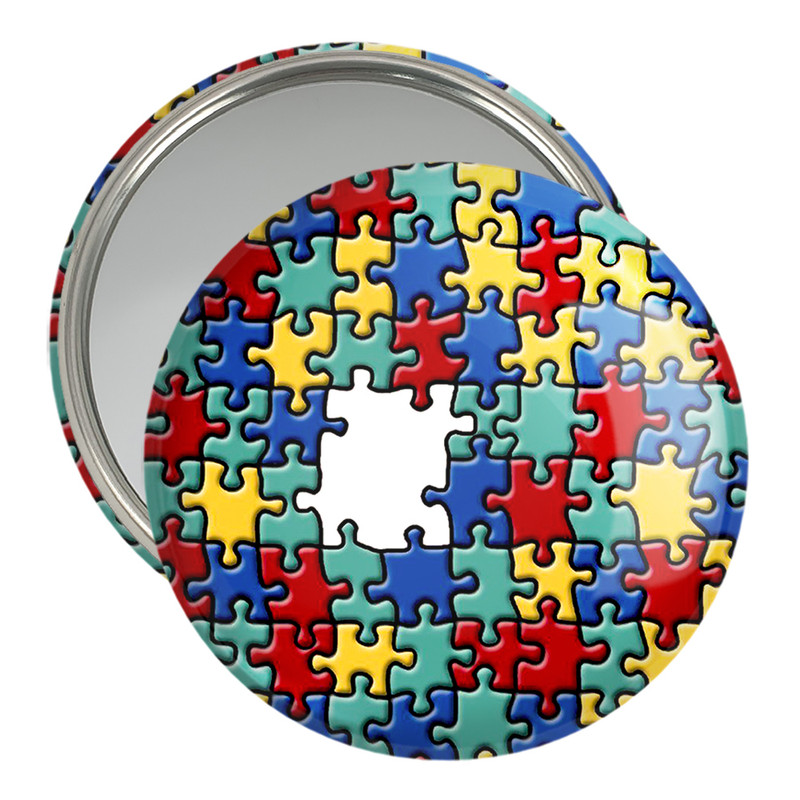 آینه جیبی خندالو مدل اتیسم Autism کد 26719