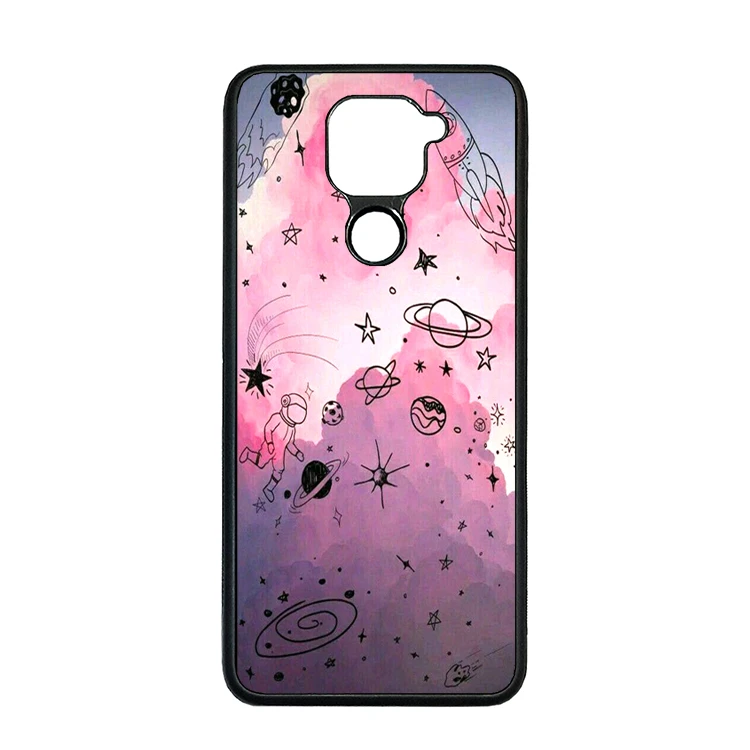 کاور گالری وبفر طرح کهکشان مناسب برای گوشی موبایل شیائومی redmi note 9