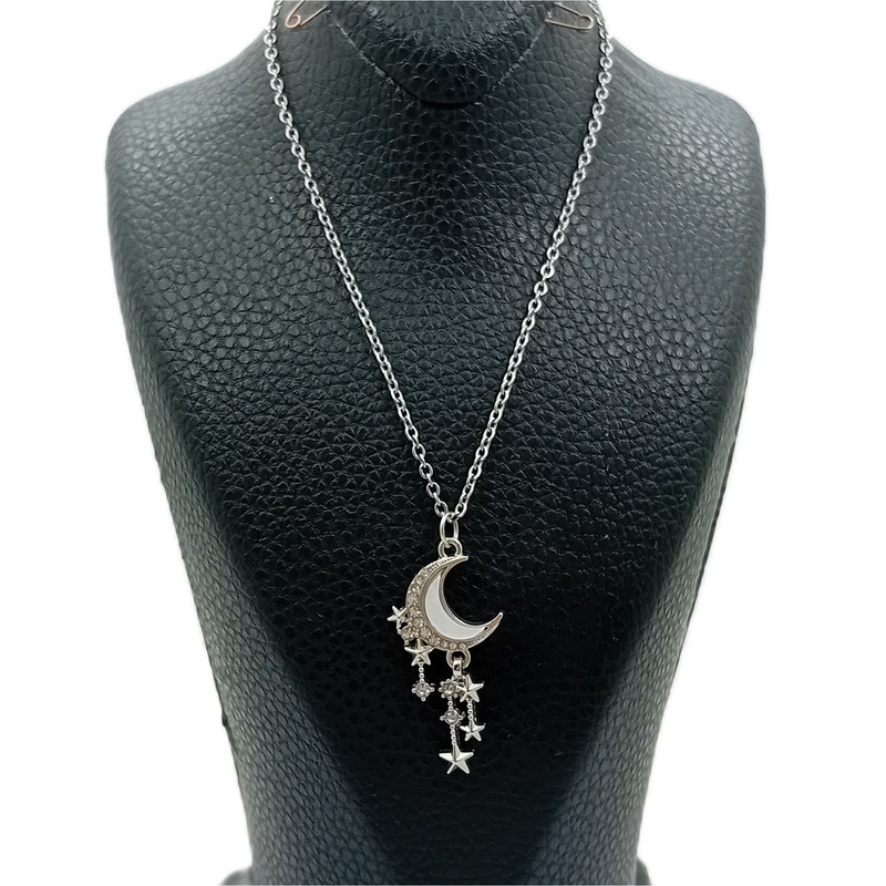 گردنبند زنانه مدل ماه