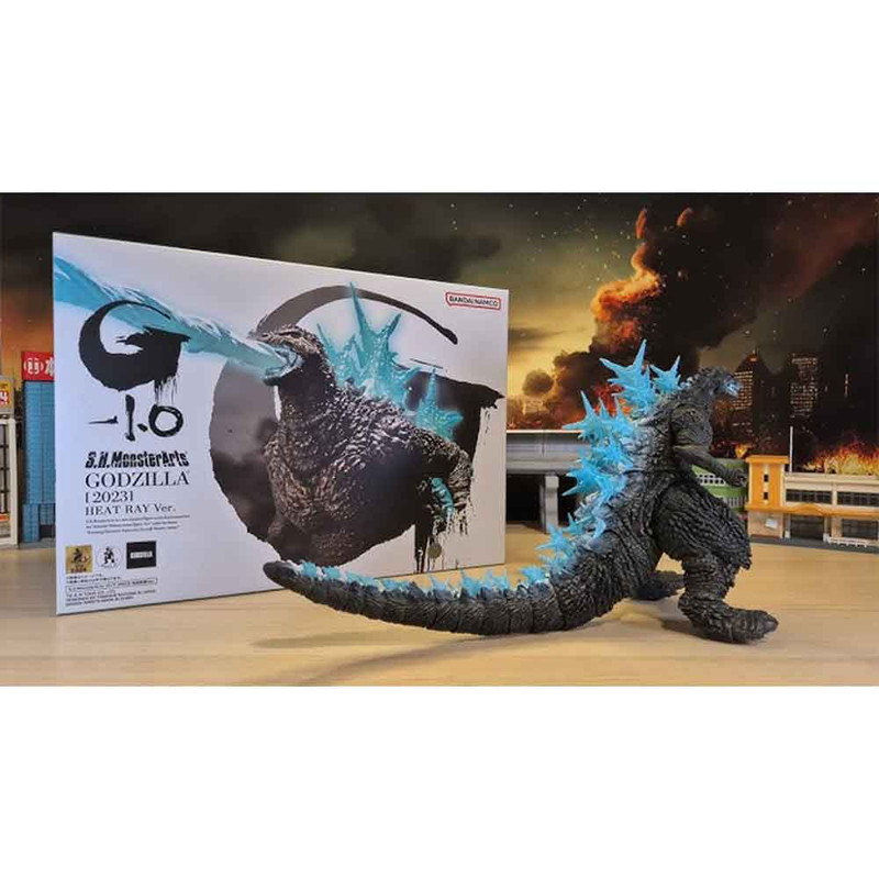 اکشن فیگور مدل گودزیلا طرح Godzilla KO 2023 Heat Ray ارتفاع 18 سانتی متر