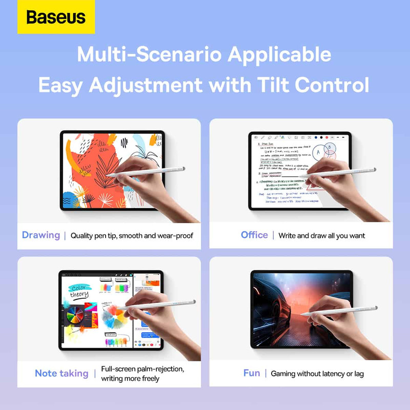 قلم لمسی بیسوس مدل Smooth Writing 2 Series BS-PS011