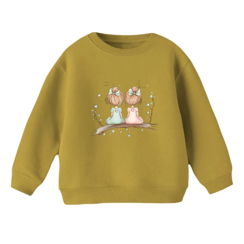 سویشرت بچگانه مدل دخترک و شاخه 