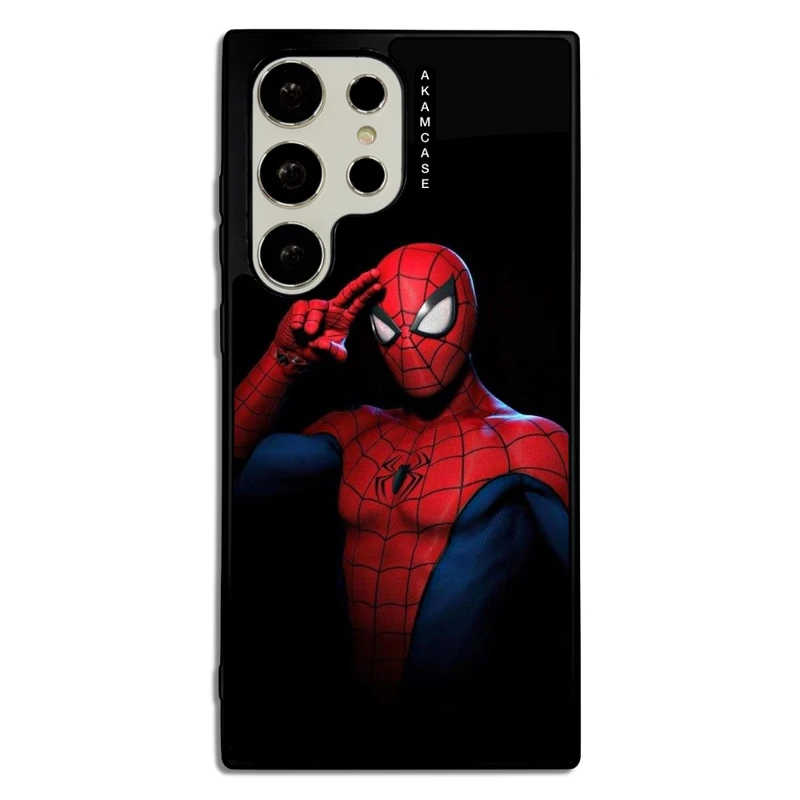 کاور آکام مدل AMC-WSGS23U-SPIDER MAN6 مناسب برای گوشی موبایل سامسونگ Galaxy S23 Ultra