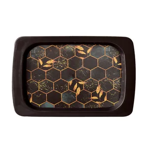 سینی مهروز مدل E-2004-71 طرح لانه زنبوری