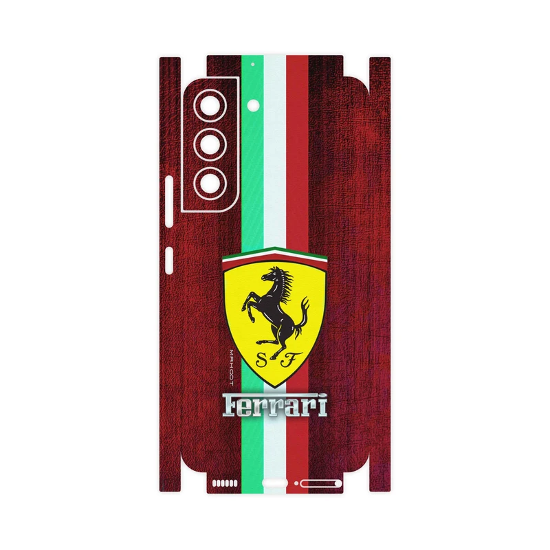 برچسب پوششی ماهوت مدل Ferrari-FullSkin مناسب برای گوشی موبایل سامسونگ Galaxy S22 5G