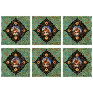 زیربشقابی مدل U1-42412 بسته 6 عددی