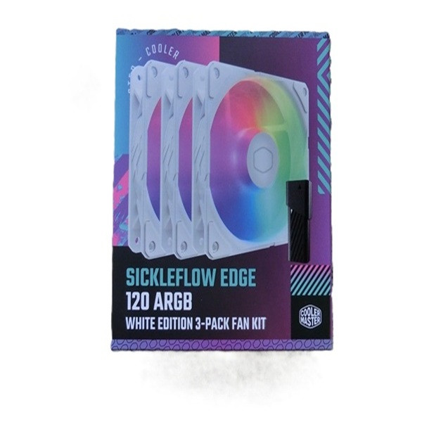 فن کیس کولر مستر مدل Sickleflow Edge 120 ARGB بسته سه عددی