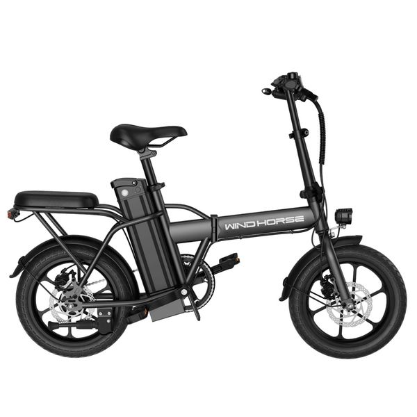 دوچرخه تاشو برقی ویند هورس مدل W2A سایز طوقه 16 اینچ