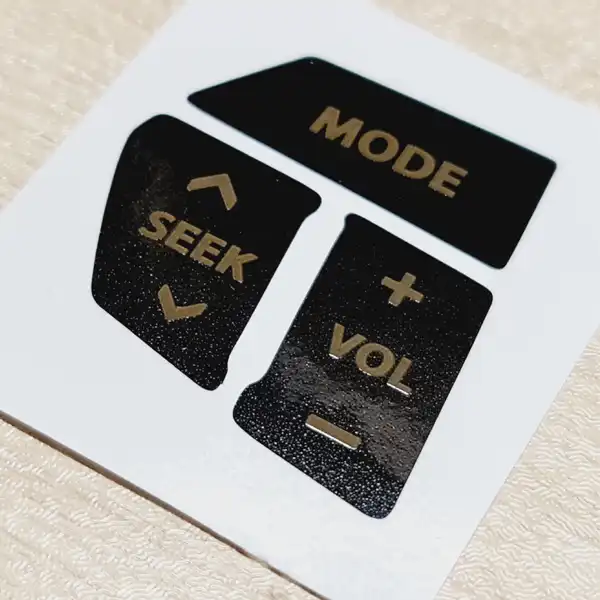 برچسب دکمه مولتی مدیا فرمان کد 10734C مناسب برای H30 کراس مجموعه 3 عددی