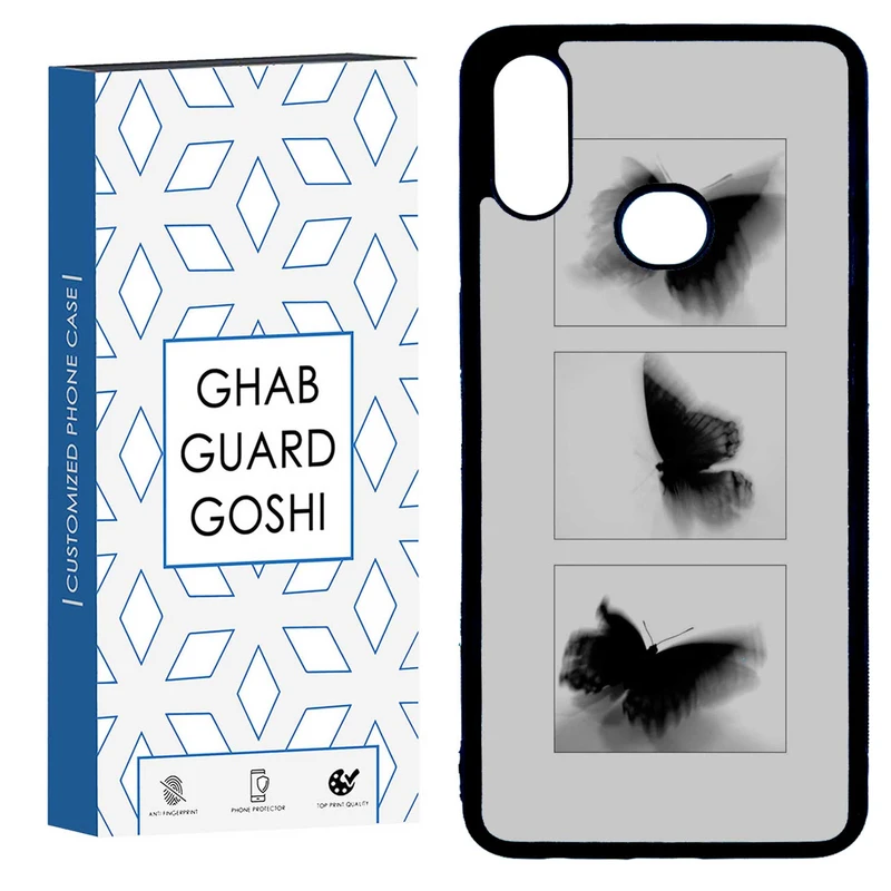 کاور قاب گارد گوشی طرح پروانه کد TPU-178 مناسب برای گوشی موبایل سامسونگ GALAXY A10S