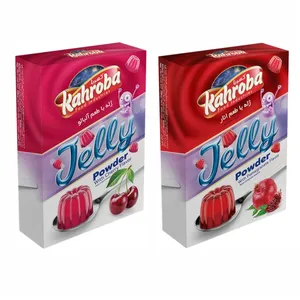 پودر آلبالو و پودر ژله انار کهربا - 100 گرم مجموعه 2 عددی