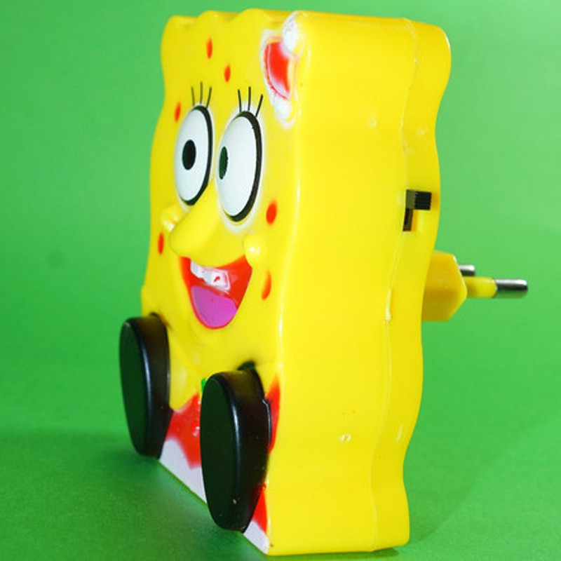 چراغ خواب اتاق کودک مدل باب اسفنجی