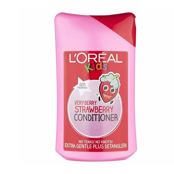 شامپو نرم کننده موی سر کودک لورال مدل توت فرنگی حجم 250 میلی لیتر