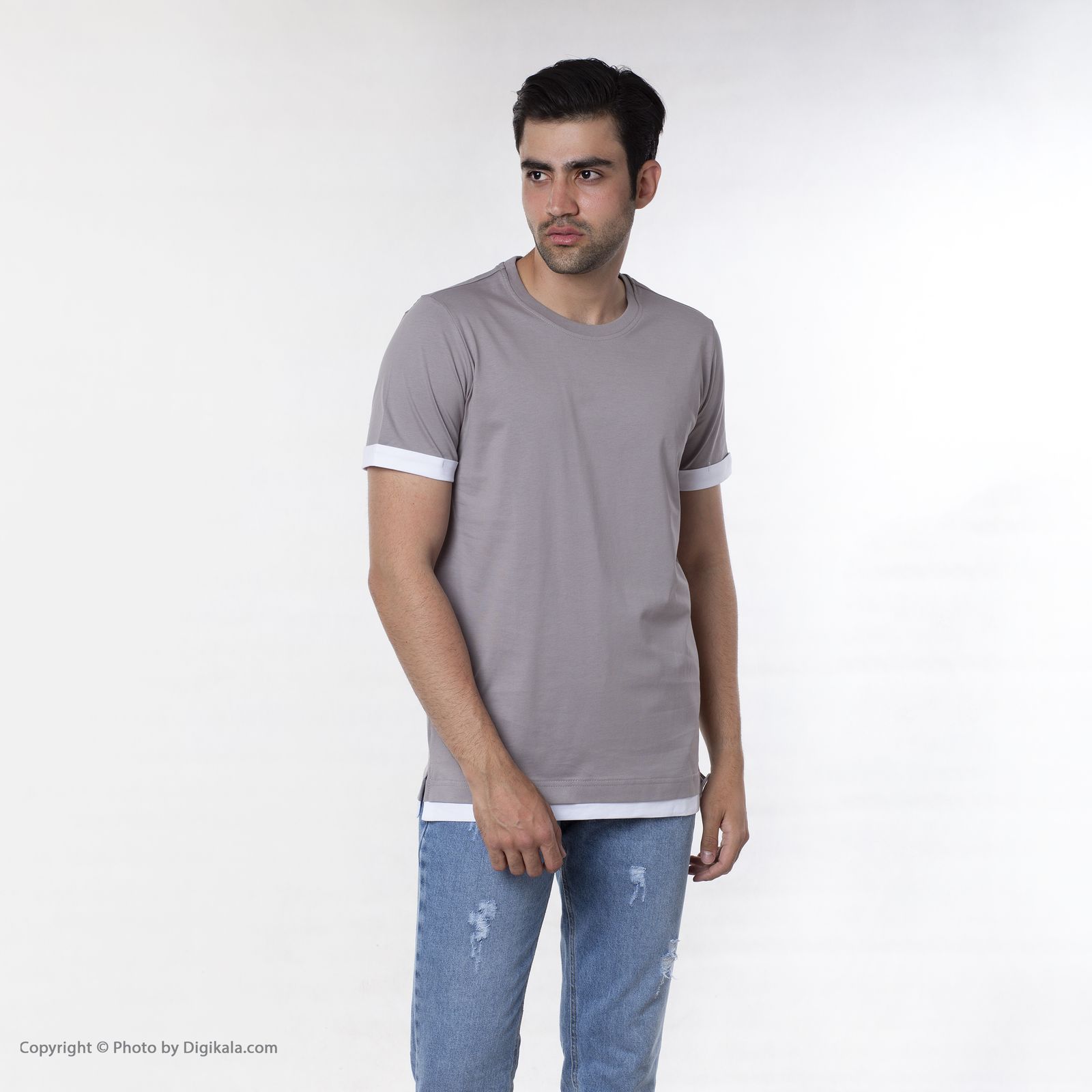 تی شرت مردانه جامه پوش آرا مدل 4011010305-93 -  - 7