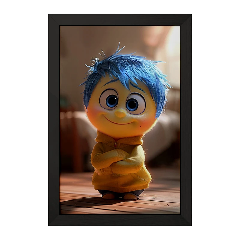 تابلو خندالو مدل شخصیت شادی اینساید اوت کد F3345