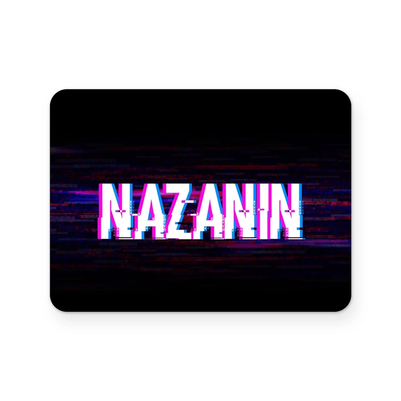 برچسب تاچ پد دسته بازی پلی استیشن 4 ونسونی طرح NAZANIN