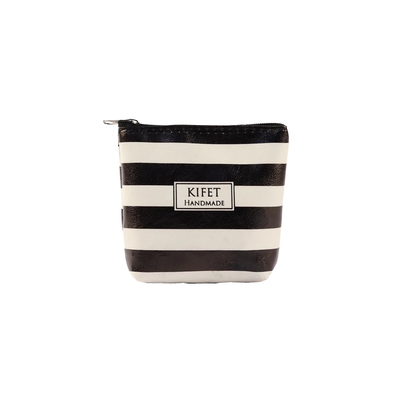 کیف هندزفری مدل جئومتریک طرح راه راه کیفت