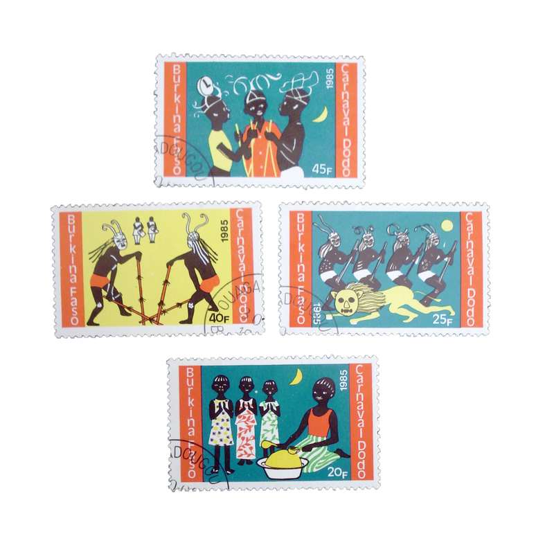 تمبر یادگاری مدل ملل کد DS1636 مجموعه 4 عددی