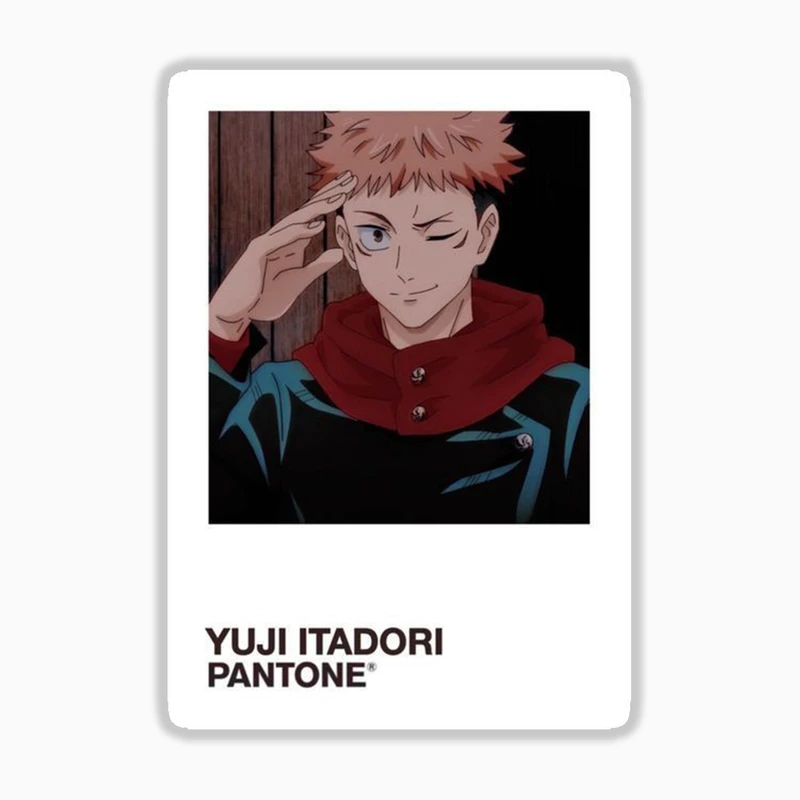 استیکر لپ تاپ و موبایل بووم طرح نقاشی پنتون مدل ایتادوری یوجی کد mm26