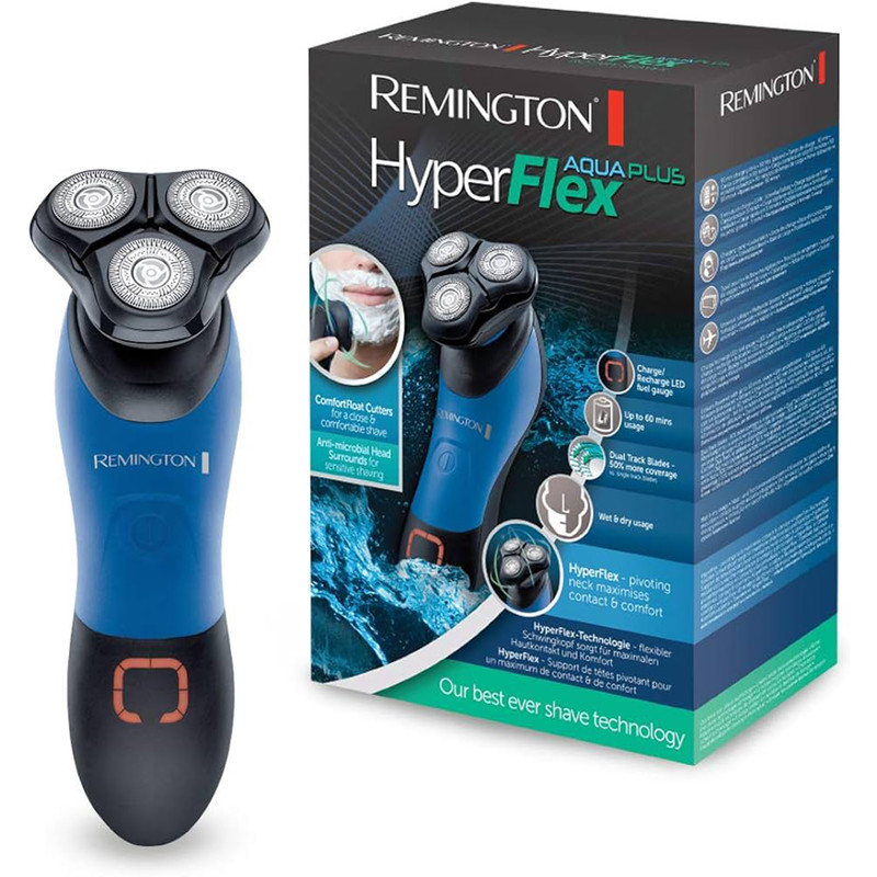 ماشین اصلاح موی صورت رمینگتون مدل  XR1450 HYPERFLEX AQUA PLUS ROTARY SHAVER