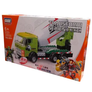 ساختنی جی یو دی ای مدل ماشین میکسر ربات شو