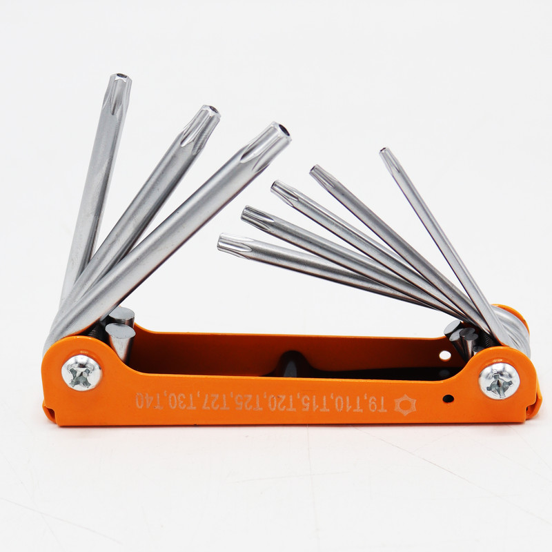 مجموعه 8 عددی آچار آلن ستاره ای مدل کمل کد YPS-DNG08