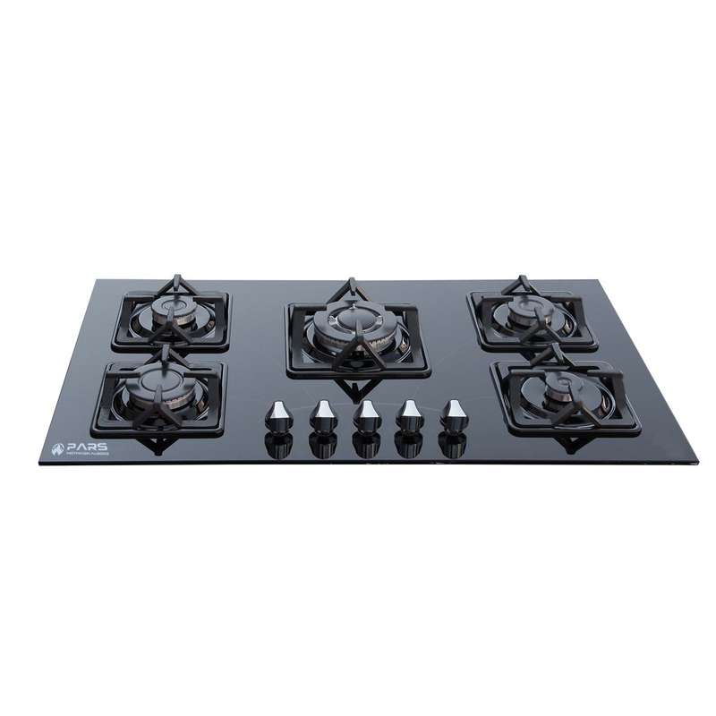 اجاق گاز صفحه‌ای پنج شعله پارس مطمئن البرز مدل ترموکوپل دار G527