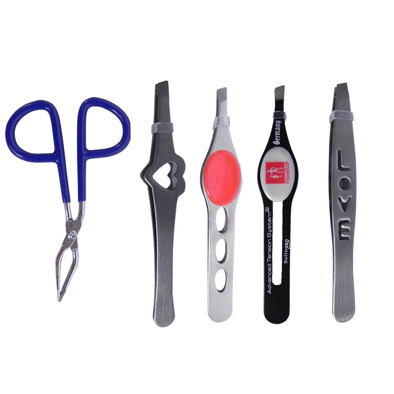 موچین کد 0043 بسته 5 عددی