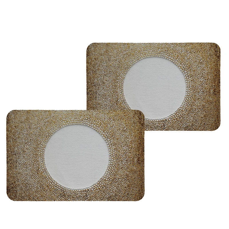 زیربشقابی طرح کلاسیک کد 8819 بسته 2 عددی 