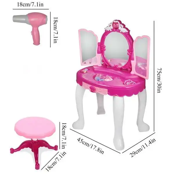 ست اسباب بازی لوازم آرایشی مدل 661-21