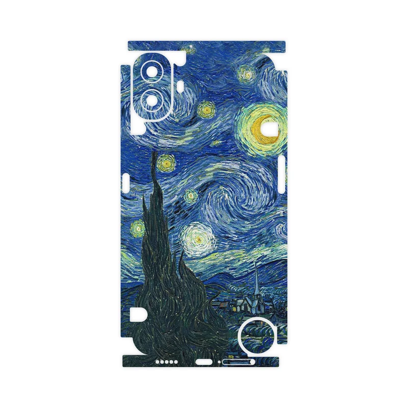 برچسب پوششی ماهوت مدل The Starry Night of van Gogh-FullSkin مناسب برای گوشی موبایل ناتینگ CMF Phone 1
