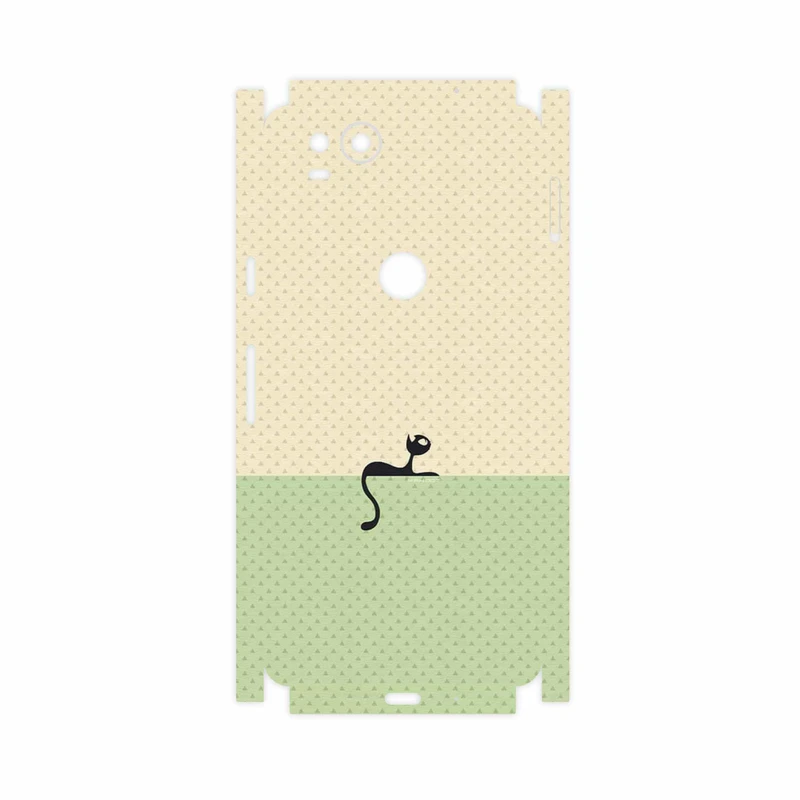 برچسب پوششی ماهوت مدل Minimal Internet Cat Icon-FullSkin مناسب برای گوشی موبایل گوگل Pixel 2