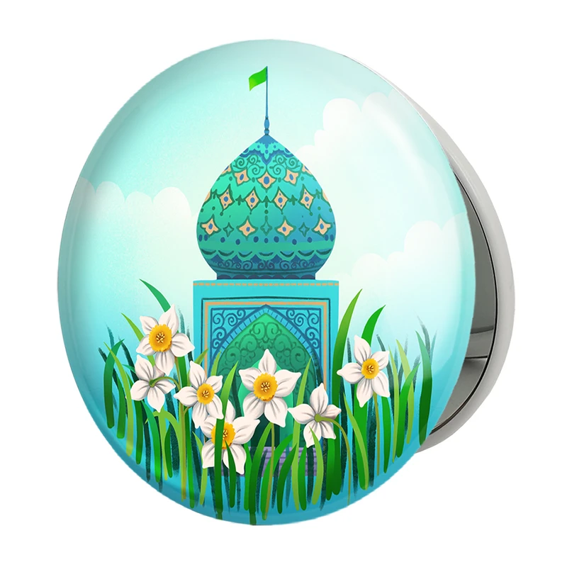 آینه جیبی خندالو طرح نیمه شعبان کودکانه مدل تاشو کد 25550 
