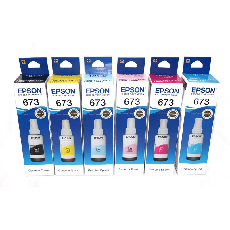 جوهر مخزن اپسون کد 673 مجموعه 6 عددی