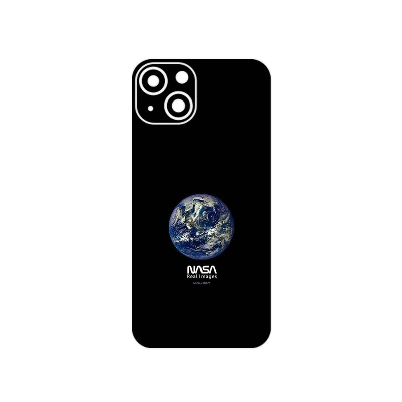 برچسب پوششی ماهوت مدل NASA Home Earth مناسب برای گوشی موبایل اپل iPhone 13