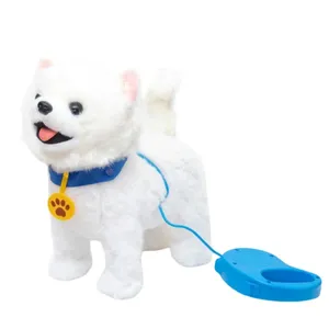 اسباب بازی مدل سگ پولیشی متحرک قلاده دار