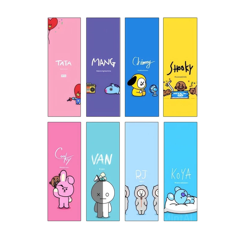 نشانگر کتاب سهیلا جایروندی مدل کارتونی بسته 8 عددی