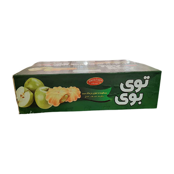 بیسکویت مغزدار شیرین وطن - 30 گرم بسته 60 عددی