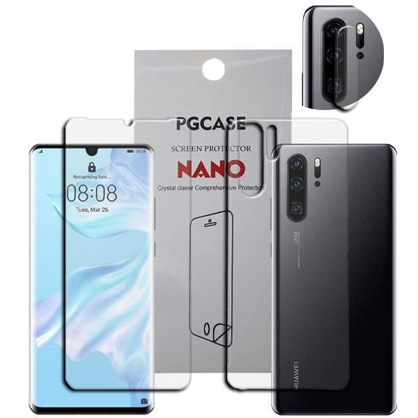  محافظ صفحه نمایش مدل Star Max مناسب برای گوشی موبایل هوآوی P30 Pro به همراه محافظ لنز دوربین و محافظ پشت گوشی