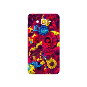 MAHOOT Vector Flower Garden Digital Art Cover Sticker for Samsung Galaxy J7 Core
