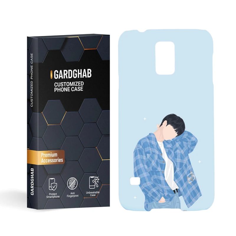   کاور گارد قاب مدل پسرانه مناسب برای گوشی موبایل سامسونگ galaxy s5