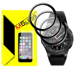 محافظ صفحه نمایش نانو ام‌گلس مدل Pmma-MG مناسب برای ساعت هوشمند سامسونگ Galaxy Gear S3 بسته سه عددی