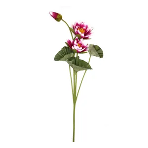 گل مصنوعی طرح شاخه نیلوفر