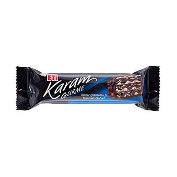 ویفر شکلاتی کارام با طعم شکلات تلخ اتی - بسته 24 عددی